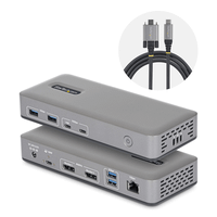 usb-c dock 2x dp 4k60 1gbe 100w pd