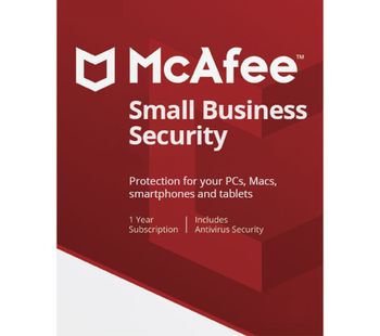 MCAFEE Small Business Security 2019 - 1 year for 5 devices