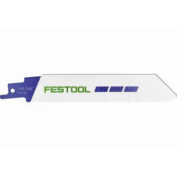 Festool Hoja De Sierra De Sable Para Metal/acero Inoxidable Hsr 150/1.6 Bi/5 Para Rsc 18 - 5 Piezas - 577489