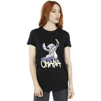 disney camiseta ohana para mujer