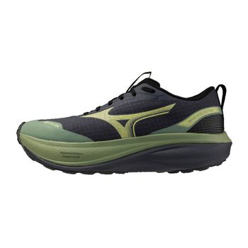Zapatillas Mizuno Wave Rider GTX 4 Negro Verde AW26, Talla 41 - EUR
