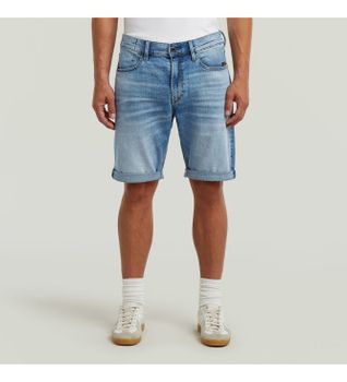 G-Star para hombre. D24430-E205-8436 Shorts Mosa azul (34), Casual, Algodón, Denim