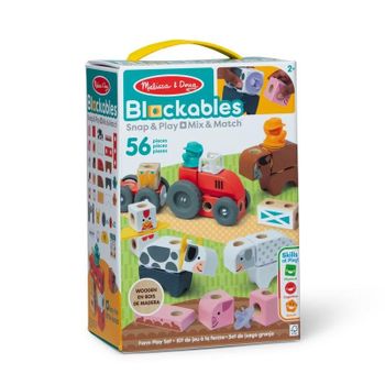 Melissa & Doug Blockables Granja 6074894 56 piezas