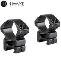 hawke monturas 2 pcs 30mm weaver alta