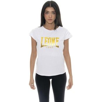 Leone 1947 Camiseta Woman Short Sleeves Gold para mujer