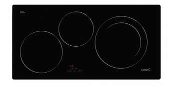 VITROCERAMICA INDUCCION CATA IB 853 BK /A 3 ZONAS COCCION ANCHO 80 CM