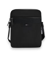 boss para hombre 50536169 bolso ray zip negro osfa casual poliester reciclado