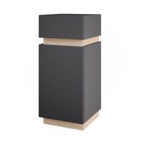 armario mediano gloria 33 x 755 cm con puerta y cajon vicco