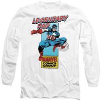 marvel camiseta manga larga legendary dad para hombre
