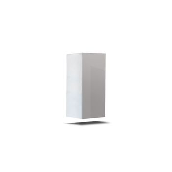 Mueble De Salón Blanco Colección Cepto, 1 Puerta, 2 Estantes. Ideal Para Un Pequeño Almacenamiento En El Salón.