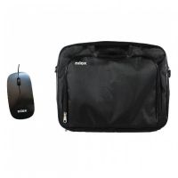nilox essential 2 kit maletin para portatil hasta 156 negro  raton optico usb negro