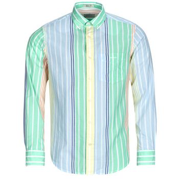 Gant Camisa manga larga REG VOILE MULTI STRIPE SHIRT para hombre