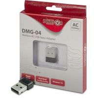 tarjeta de red inter-tech dmg-04 usb 20 inalambrica wlan 433 mbits