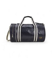 fred perry para hombre l7255 bolsa de deporte classic marino osfa casual poliester reciclado sostenible