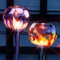 candle globe candle holder