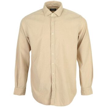 Cafe' Coton Camisa manga larga Velours Lave para hombre