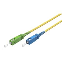 cable de fibra optica goobay 10 m sc-apc a sc-upc ftth os2