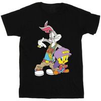 dessins animes camiseta hip hop para hombre