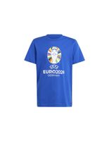 camiseta de futbol adidas official emblem infantil azul