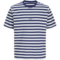 jack  jones camiseta 12274886 jorvesterbro newton stripe tee ss cn jnr ocean cavern para nino