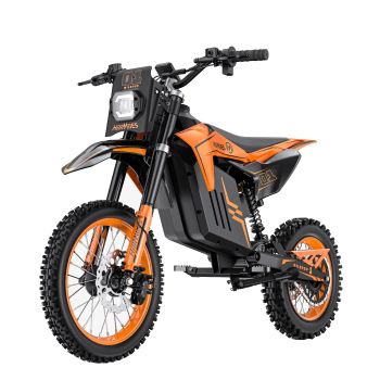 [EU DIRECT] HillMiles MilePop 1 Motocicleta de Campo 48V 25Ah 3000W Potencia de Pico Velocidad Máxima Recomendada 25KM/H