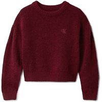 calvin klein jeans jersey box pleat fluffy sweater para nino