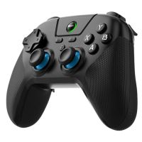 controlador de juego g3 de tres modos con mandos analogicos de pelicula de carbono botones traseros macro vibracion 4