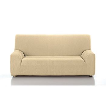 Funda De Sofá Elástica Trío (3 Plazas + Dos De 1 Plaza) Beige - Jara Casa Textil