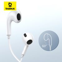 auriculares internos con cable baseus c17 para xiaomi samsung note 10 note 20 s21 s20 auriculares con microfono y cable