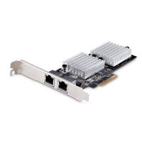 tarjeta de red startech pcie 30 x4 10gbe rj45 dual puertos tramas jumbo
