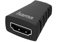 adaptador - hama 00200348 de hdmi a micro hdmi 4k ethernet negro