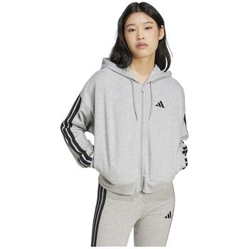 adidas Chaqueta deporte Sweat à capuche Essentials 3-Stripes en coton éponge para mujer