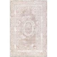 alfombra vintage oriental - 290x200 cm - embla beige