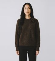 rotate para mujer 1166611667 jersey andie marron xs casual alpaca manga larga