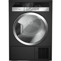 grundig tumble dryer gtn38250mgcb 8 kg heat pump  - black black