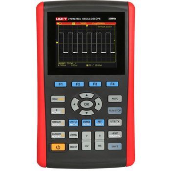 Osciloscopio Digital 25 Mhz 1 Canal Portátil Uini-t Utd1025cl