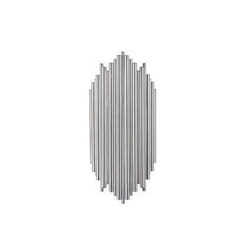 Lámpara De Pared Kara-13347 Cromo Metal 22x50x11 Cm
