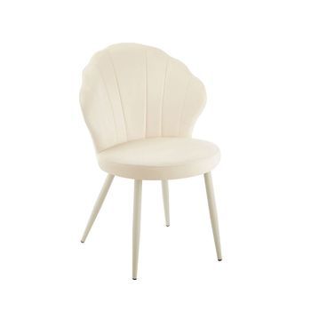 Silla Virea Terciopelo - Beige