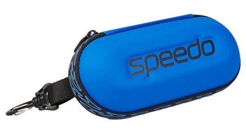 Speedo estuche para  p guardar  p las gafas azul