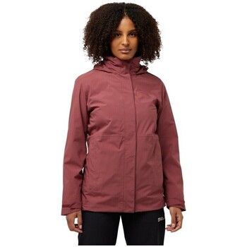 Jack Wolfskin Parka Jack Rotwand 3in1 para mujer