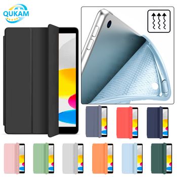 Para iPad 9,7 2018 2017 funda para tableta resistente a caídas soporte magnético de cuero Pu para iPad 10,2 5th 6th Air 1 2 3 4 5 7 8 9 10 Generat