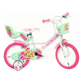 Bicicleta Niños 14 Pulgadas Paw Patrol Skye 4-6 Años