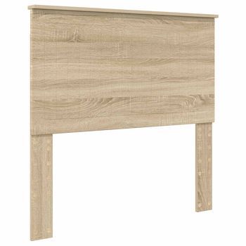 Cabecero，panel De Cabecero Con Cabecera Roble Sonoma 100 Cm Madera Contrachapada