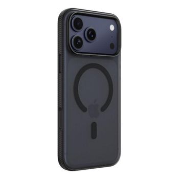 Funda para móvil Belkin SheerForce tipo cover case reciclada negra con MagSafe para iPhone 17 Pro Max