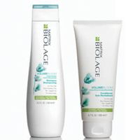 biolage volumebloom volumising shampoo and conditioner for fine hair