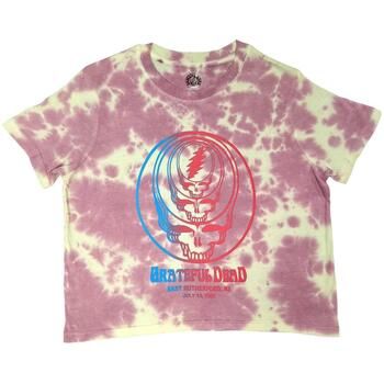 Grateful Dead Camiseta manga larga Concentric para mujer