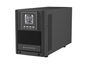 SAI CONCEPTRONIC 2000VA / 1800W ONLINE TORRE 4xSHUCKO, HID USB, EPO