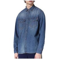 diesel camisa manga larga rooke para hombre