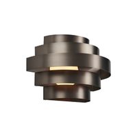 aplique moderno bronce canon led regulable