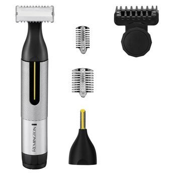 Remington Omniblade Hg4000 - Cuchilla Principal De 35 Mm, Microrrecortador, 2 Micropeines (3 Y 6 Mm), Peine De Control Giratorio Regulable (0,5-5 Mm Y 10 Ajustes), Autonomía 60 Min, Tiempo De Carga 2 H